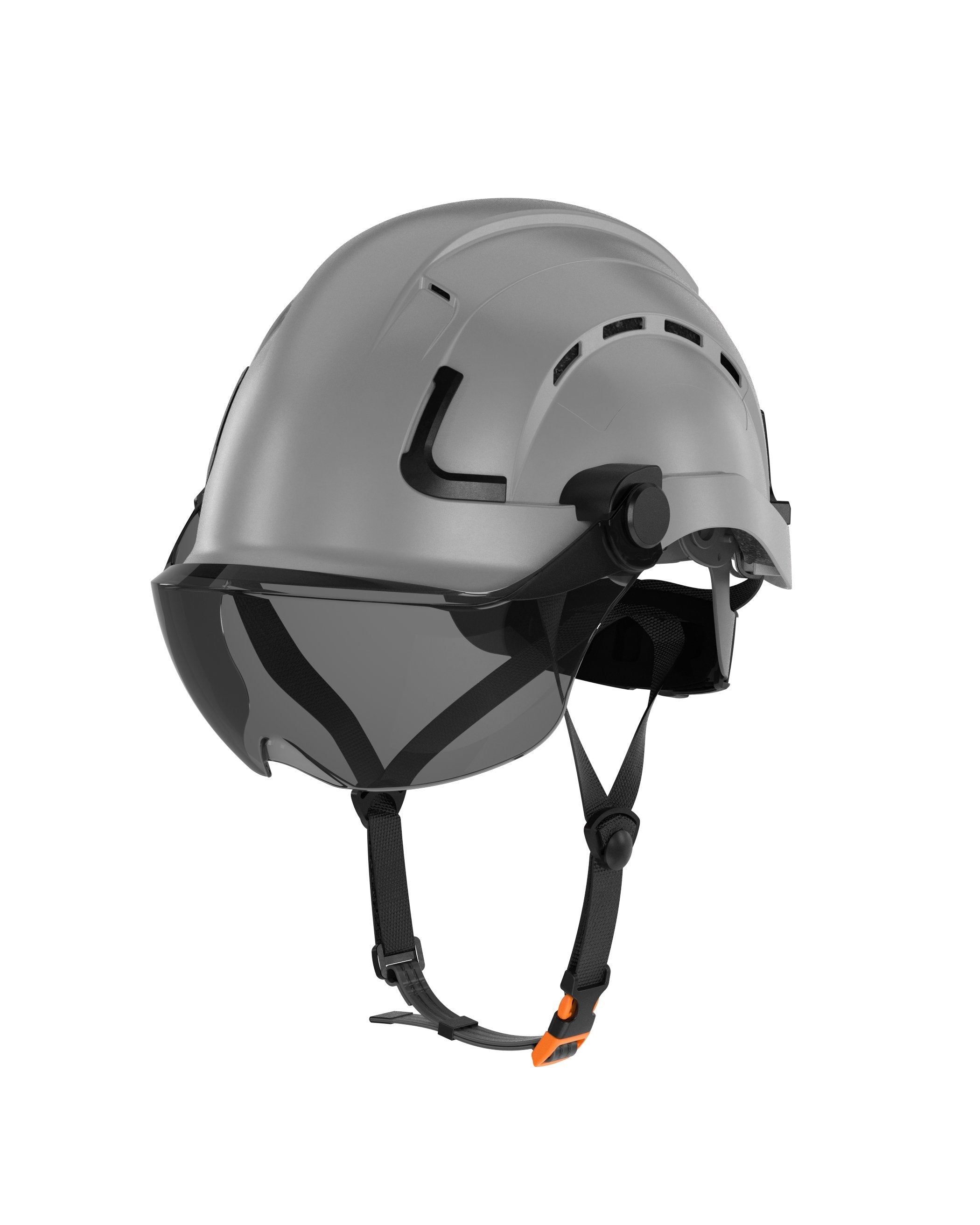 H2-CHV Safety Helmet w/ TINTED Visor Type 2 Class C, ANSI Z89 and EN12492 rated - Defender Safety