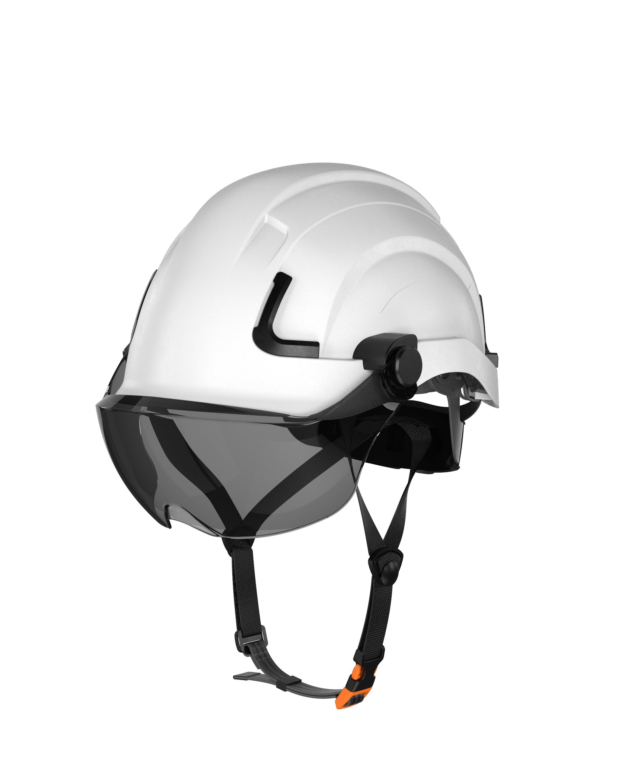 H2EHV Safety Helmet w/ TINTED Visor Type 2 Class E, ANSI Z89 and EN12