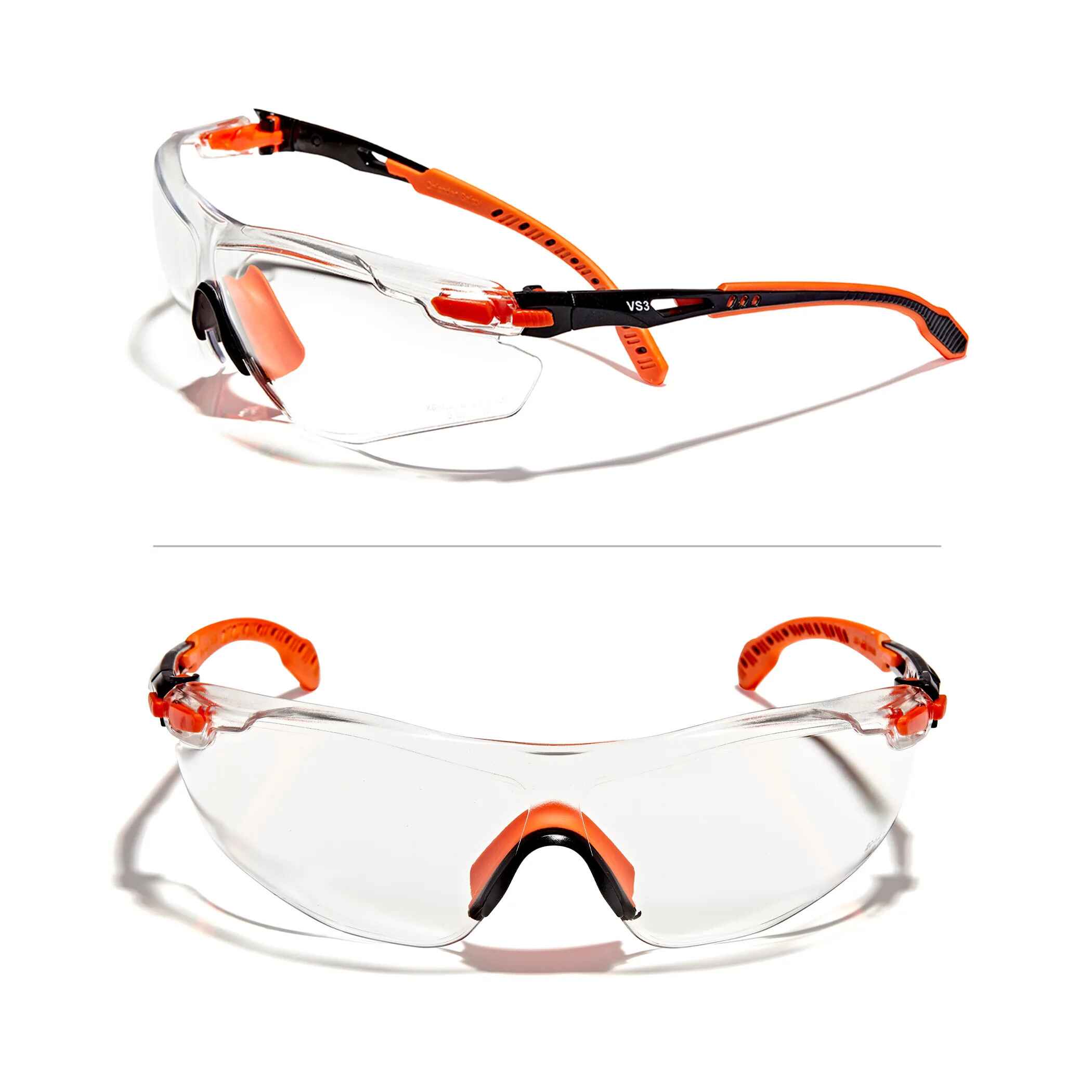 OPTIFENSE™ VS3 Anti Fog, Premium CLEAR Safety Glasses, ANSI Z87+ - Defender Safety