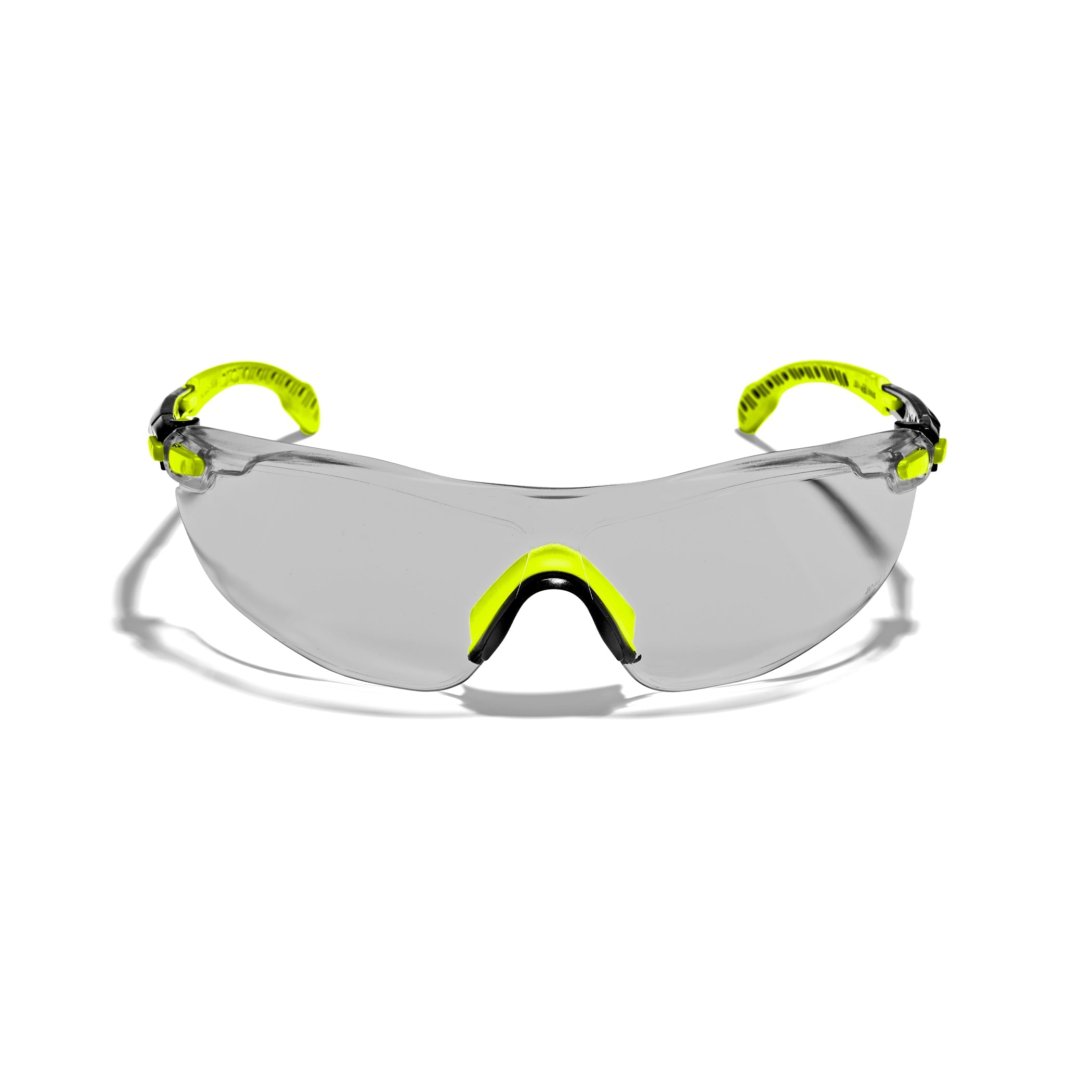 Optifense VS3 Anti Fog, Premium Smoked Safety Glasses, ANSI Z87+ (Color: Safety Yellow)